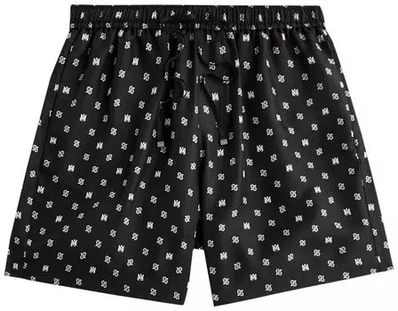 Шорты Amiri MA Paisley Short 'Black', черный