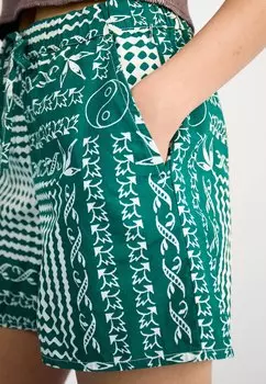 Шорты Angelica Bandana Obey Clothing, авантюриновый зеленый