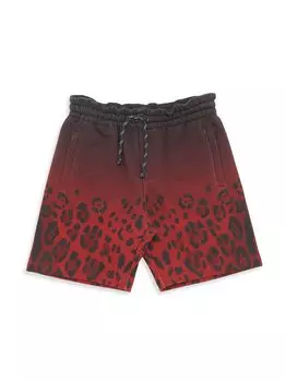 Шорты Animale с кулиской для маленьких мальчиков и мальчиков DOLCE&GABBANA, черный