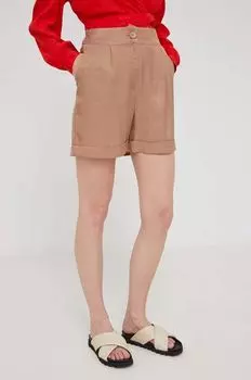Шорты Answear Lab, бежевый