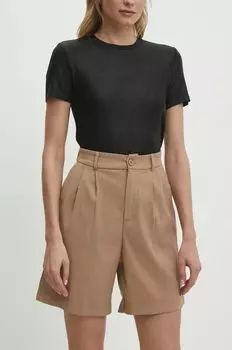 Шорты Answear Lab, бежевый