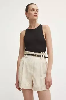 Шорты Answear Lab, бежевый