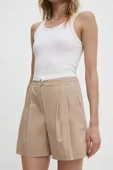 Шорты Answear Lab, бежевый