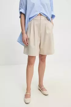 Шорты Answear.Lab, бежевый