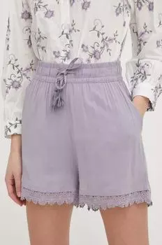 Шорты Answear Lab, фиолетовый