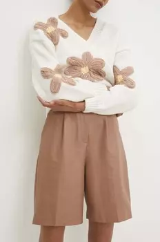 Шорты Answear Lab, коричневый