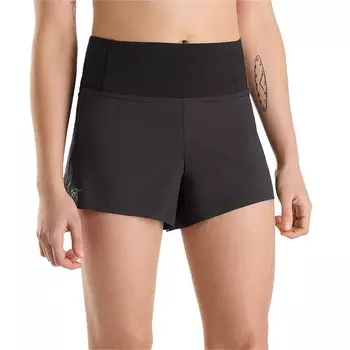 Шорты Arc'teryx Essent Run High-Rise 3.5", черный