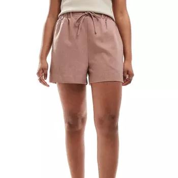 Шорты Asos Design Tailored Pull On, коричневато-розовый