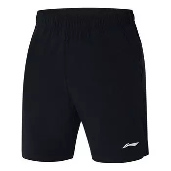 Шорты атлетические шорты для бадминтона Li-Ning, черный