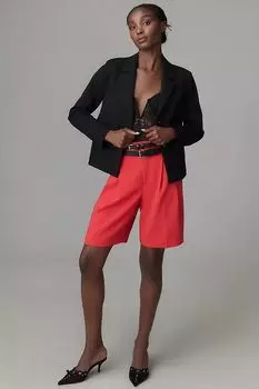 Шорты Avery от Maeve плиссированные, красный