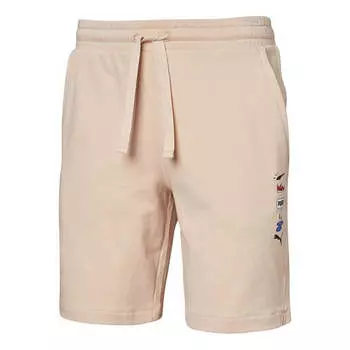 Шорты awareness cargo woven shorts 'beige black' Puma, бежевый