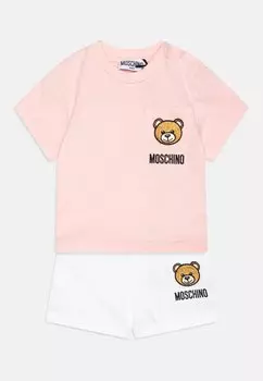 Шорты BABY UNISEX SET MOSCHINO, цвет sugar rose