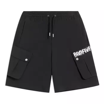 Шорты badfive с графическим карманом Li-Ning, черный