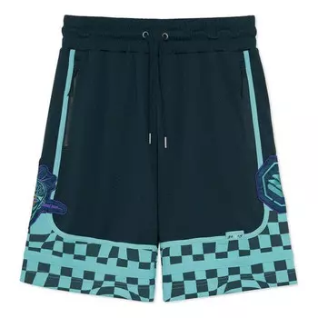 Шорты badfive шахматные баскетбольные соревнования шорты Li-Ning, синий