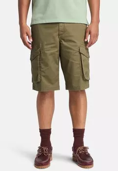 Шорты BADGE Timberland, темно-зеленый