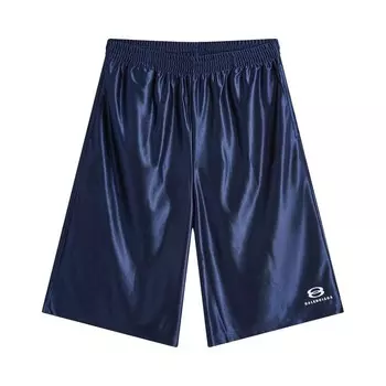 Шорты Balenciaga Basketball Shorts Dark Navy/White, синий