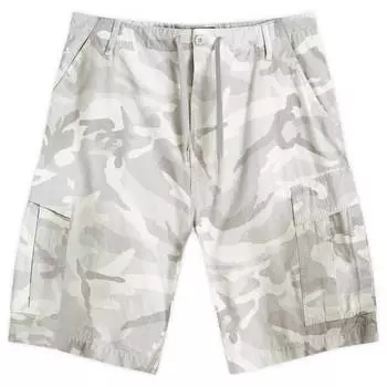 Шорты Balenciaga Camo Cargo Shorts, цвет Light Grey