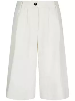 Шорты Ballantyne из смесового шелка, белый