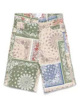 Шорты-бандана тракседо RHUDE, зеленый