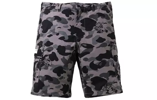 Шорты Bape Cargo для мужчин A Bathing Ape, черный