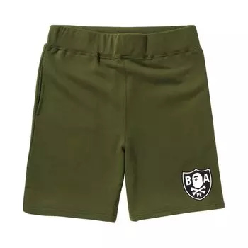 Шорты BAPE Color Ape Crossbone One Point Sweat Shorts, зеленый