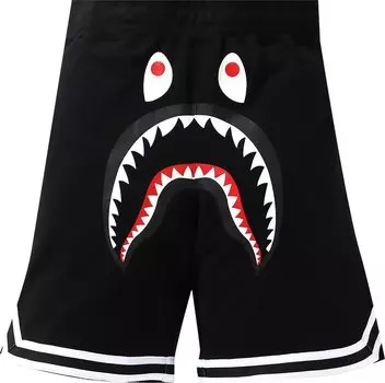 Шорты BAPE Shark Basketball Sweat Shorts Black, черный