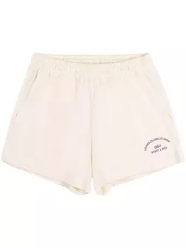 Шорты Bardot с надписью Sporty & Rich, бежевый