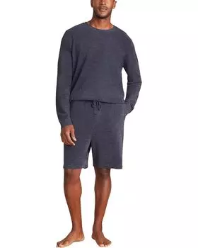 Шорты Barefoot Dreams CozyChic Ultra Lite Lounge Shorts, индиго