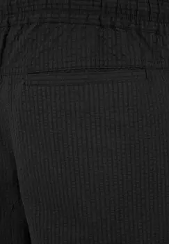 Шорты Basic Seersucker Urban Classics, черные