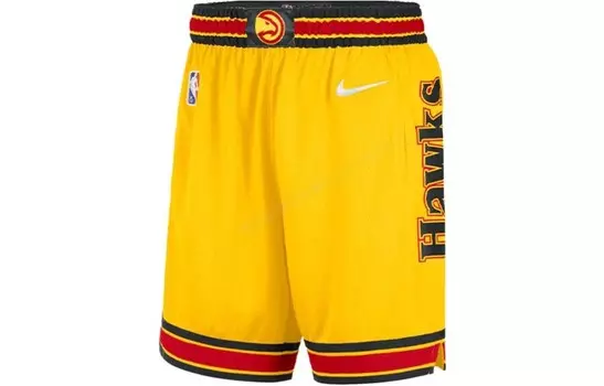 Шорты баскетбольные мужские X NBA желтые Nike, желтый