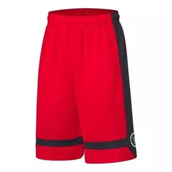 Шорты баскетбольные шорты с цветным логотипом way of wade Li-Ning, красный