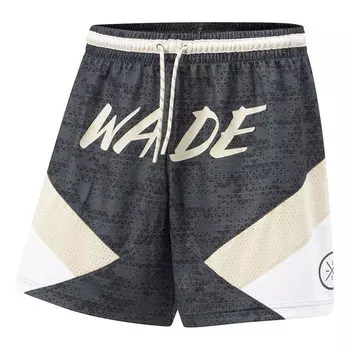 Шорты баскетбольные шорты с графическим принтом Way of Wade Li-Ning, черный