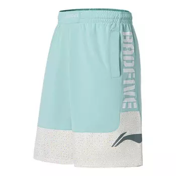 Шорты баскетбольные шорты с логотипом badfive Li-Ning, синий