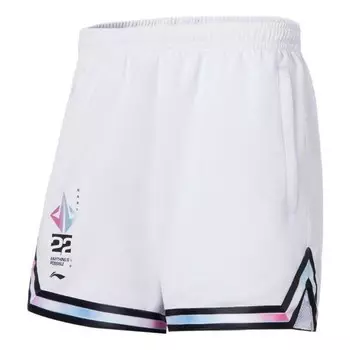Шорты баскетбольные шорты с логотипом Джимми Батлера Li-Ning, белый
