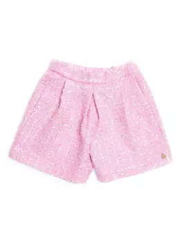 Шорты BCBG KIDS, украшенные пайетками, розовый