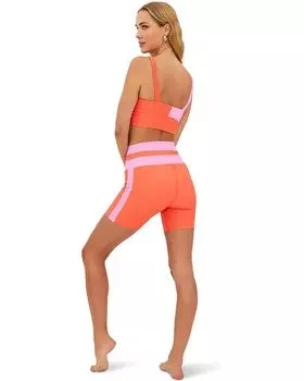 Шорты Beach Riot Samantha Shorts, цвет Coral Beach Color-Block