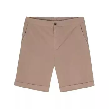 Шорты beige cotton bermuda shorts Peserico, коричневый