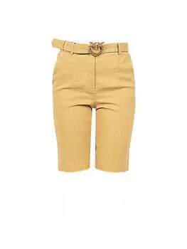 Шорты Беллона женские Pinko, бежевый