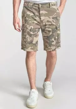 Шорты BERMUDA CAMO Le Temps Des Cerises, бежевый