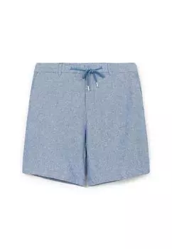 Шорты BERMUDA CENTRALE Calliope, синий/меланж