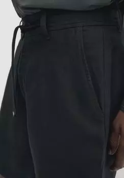Шорты Bermuda Massimo Dutti, темно-синие