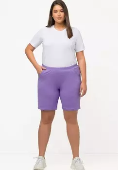 Шорты BERMUDA Ulla Popken, фиолетовый