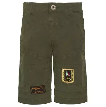 Шорты-бермуды Aeronautica Militare Junior - Anti-g, зеленый