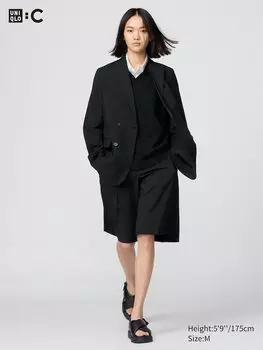 Шорты-Бермуды Airsense Uniqlo, черный