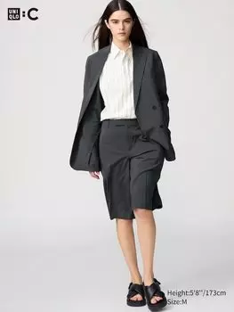 Шорты-Бермуды Airsense Uniqlo, серый