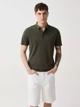Шорты-Бермуды Baggy-Fit из однотонного денима Ovs, цвет optical white