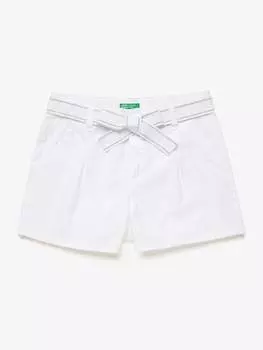 Шорты бермуды Benetton, белый