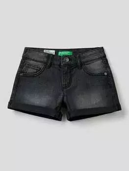 Шорты бермуды Benetton, черный