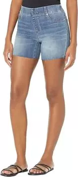 Шорты-бермуды без застежки Petite Chloe с разрезом по краю Liverpool Los Angeles, цвет Mullen