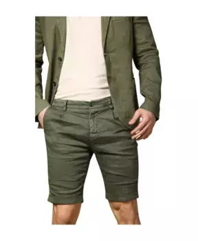 Шорты Бермуды Чино морковного кроя Mason'S, зеленый